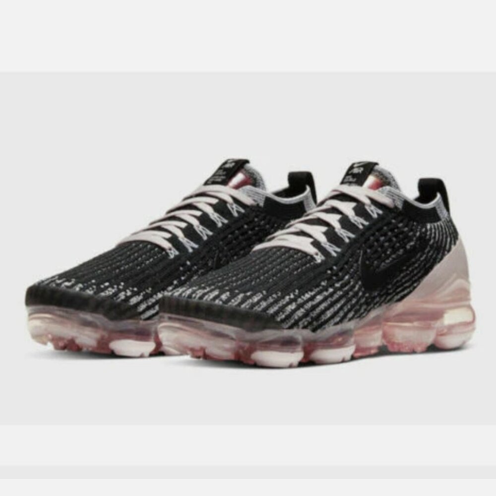 NEW Nike Air VaporMax Flyknit 3 (Black Barely Rose) (Size 7.5 Women's)